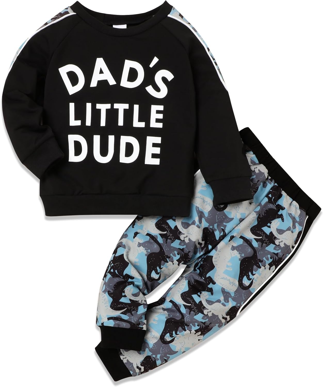 TUEMOS Toddler Boy Clothes Sweatsuits Fall Winters Boy Outfits