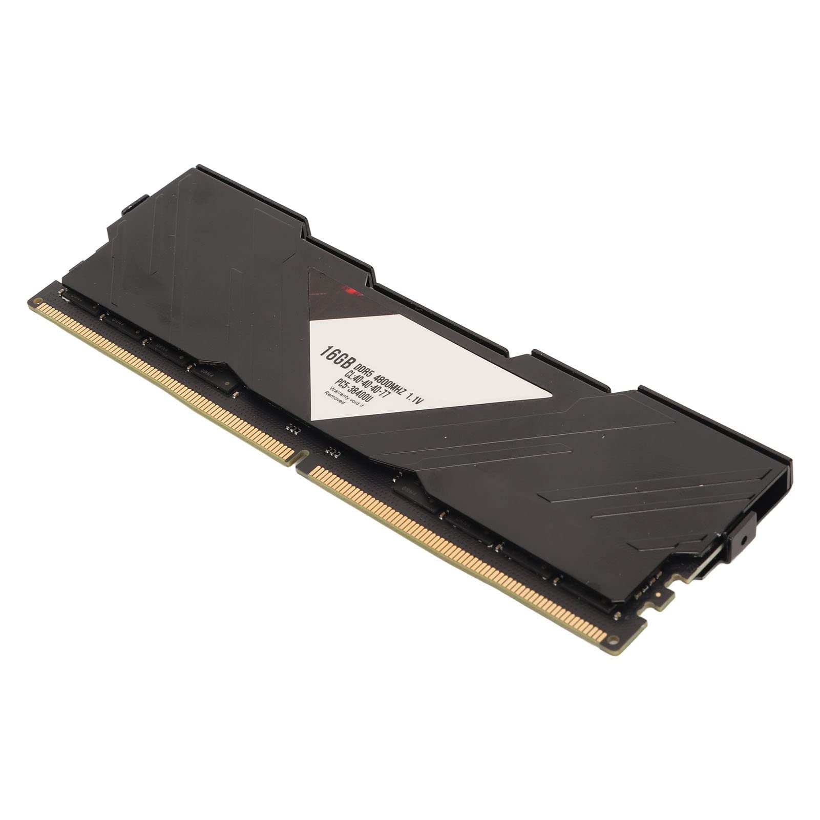 Naroote Memoria Compatta da 16 GB DDR5 RAM a Frequenza 4800 MHz per PC, Tempi di Risposta Rapidi per Schede Madri DDR5 (BLACK)