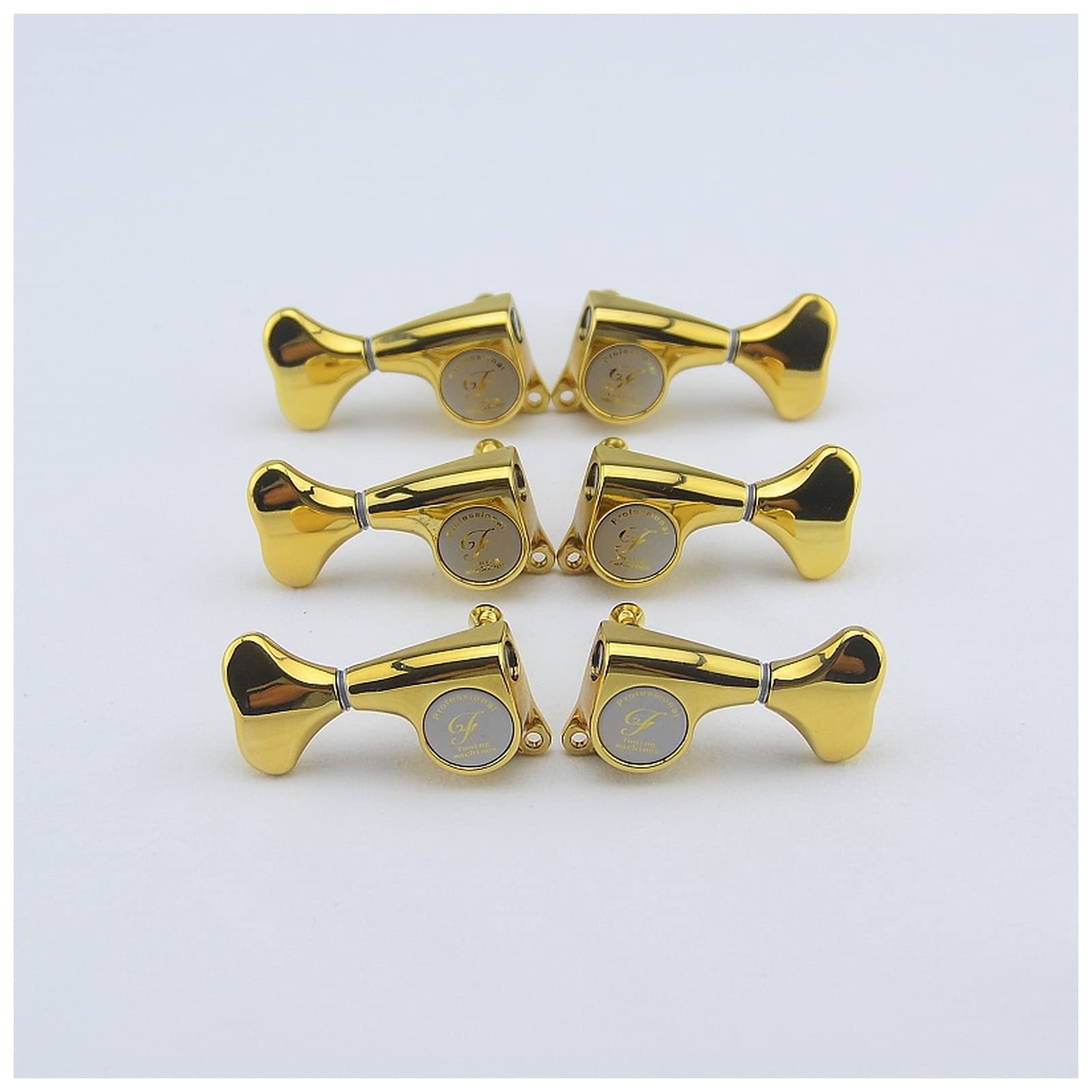 Afinador De Guitarra 1 Set Super Quality Gear Ratio 1:21 Guitar Machine Heads Sintonizadores de Oro Afinador De Guitarra Electrica
