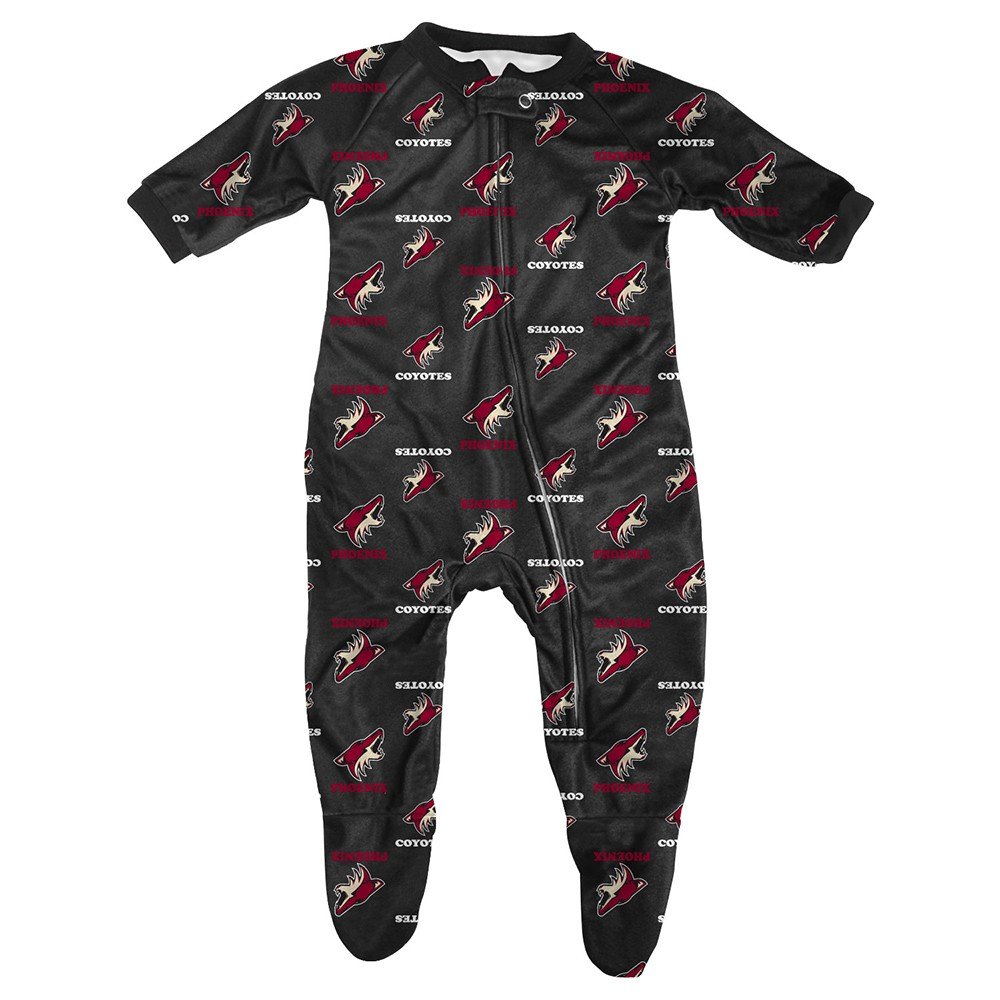 Phoenix Coyotes Sleeper Coverall Infant Baby Newborn (6-9 Months)