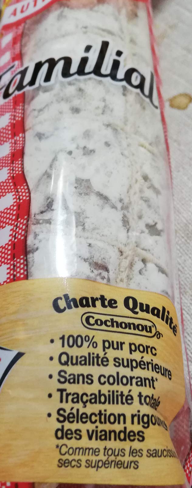 Cochonou Saucisson Sec Le Familial, 600g