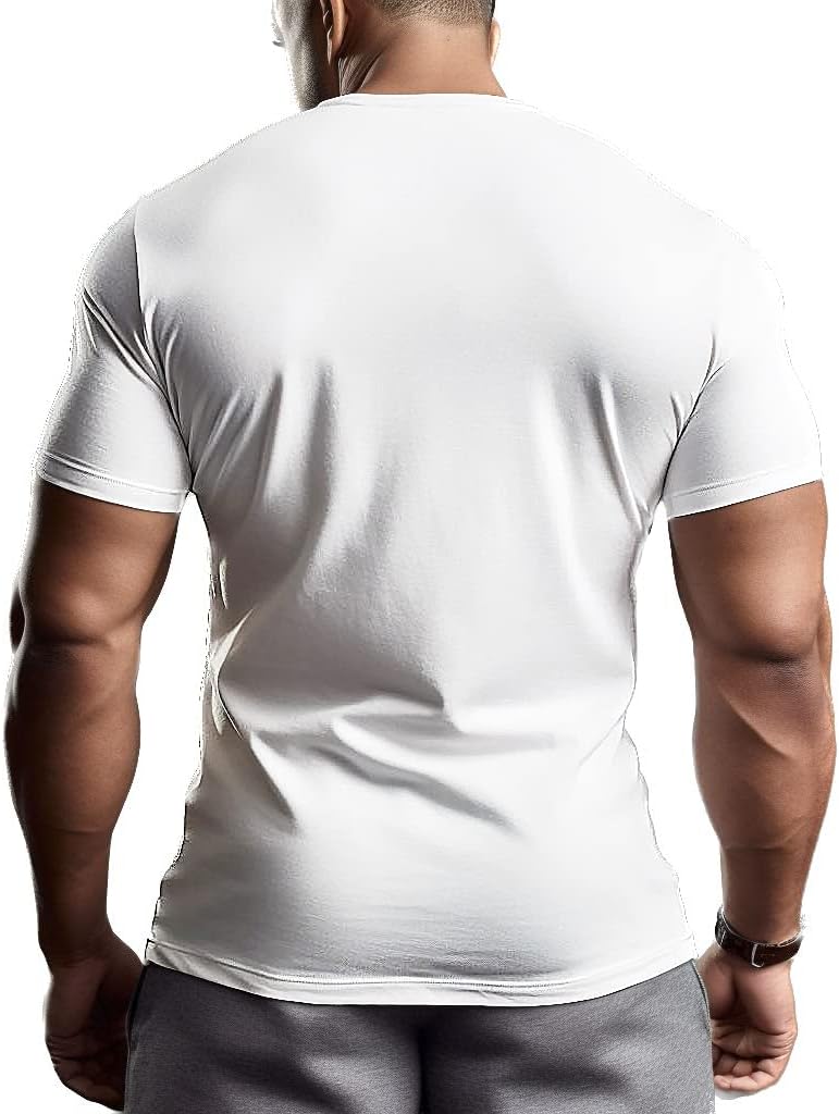 Spartan Helmet - Mens Bodybuilding T-Shirt - Gym Training Top Fitness - Image 2