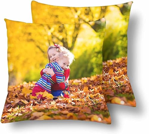 Funda de almohada personalizada con tu propia imagen, funda de almohada personalizada para fotos familiares, fundas de almohada personalizadas de 18