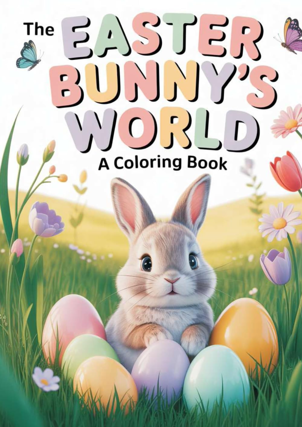 The Easter Bunny’s World: A Coloring Book (Bunny Friends Coloring Book Series)