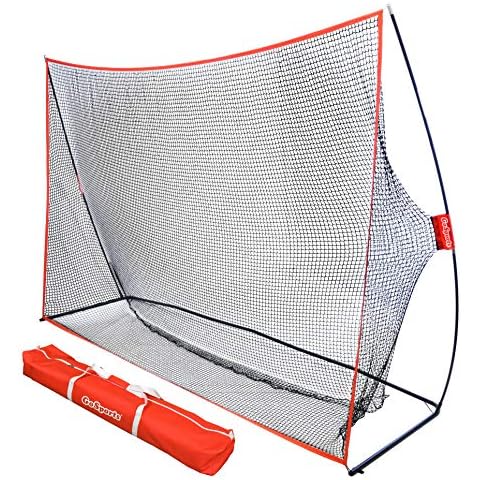 GoSports Golf-Übungsnetz - wählen Sie zwischen riesigen 3 m x 2,1 m oder 2,1 m x 2,1 m - persönliche Fahrreichweite für den Innen- und Außenbereich - entworfen von Golfern für Golfer für Golfer Cover