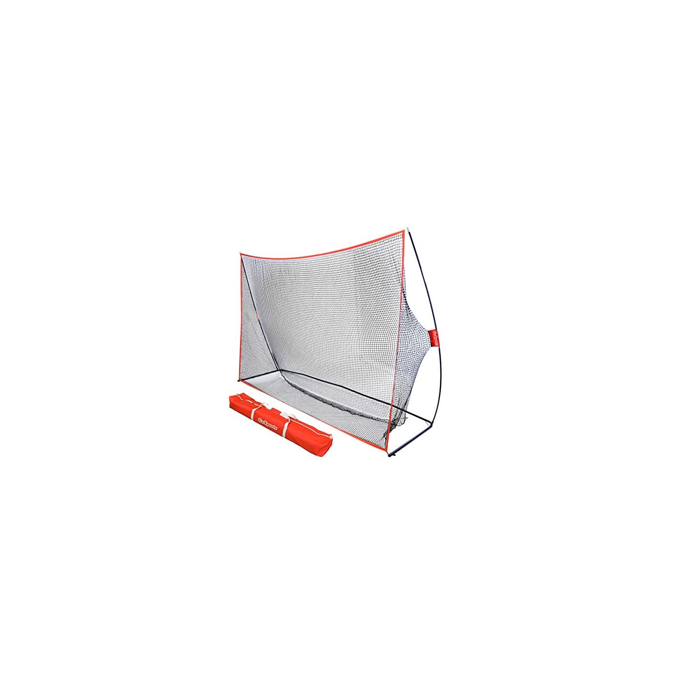 GoSports Golf Practice Hitting Net Choose Between Huge 10’x7′ or 7’x7′ Nets Personal Driving