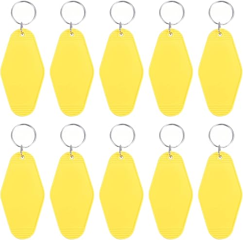 Vista 27 de PATIKIL Vintage Motel Llavero, en blanco Hotel Llaveros Llaveros