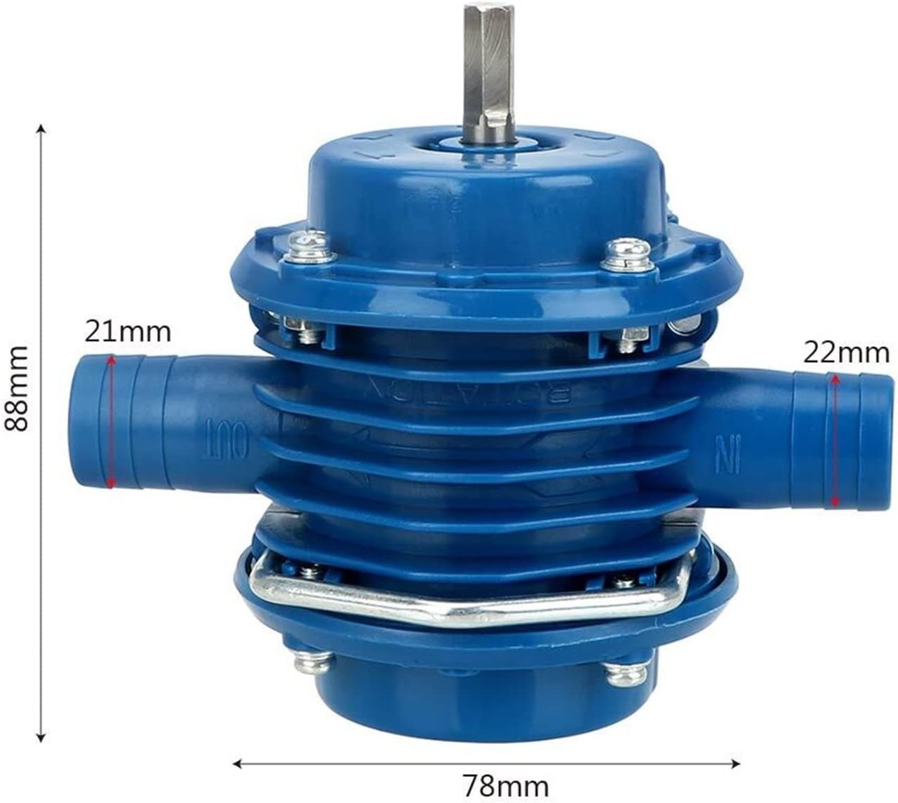 Mini Submersible Portable Electric Water Pump Mini No Power Required Home Garden Centrifugal Pumps Heavy Duty Self-Priming Hand Electric Drill Water Pump