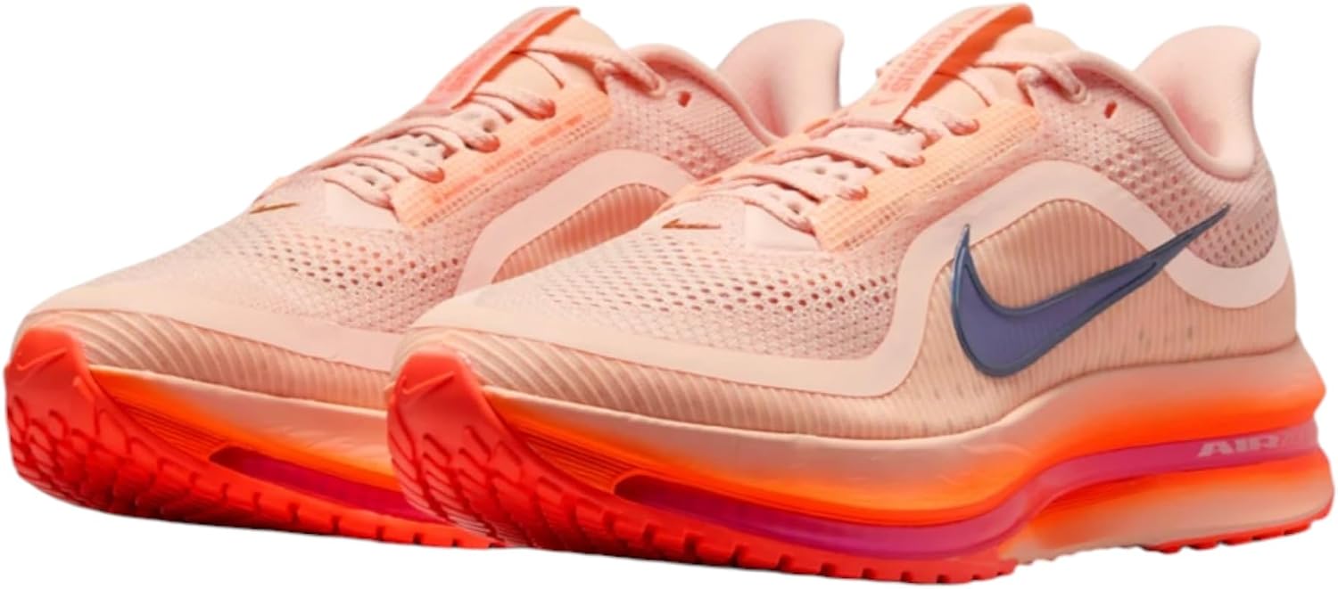 Pegasus Premium Mens Running Shoes (Washed Coral/Gridiron/Hyper Orange/Crimson Tint/Metallic Silver) Size 11 image 3