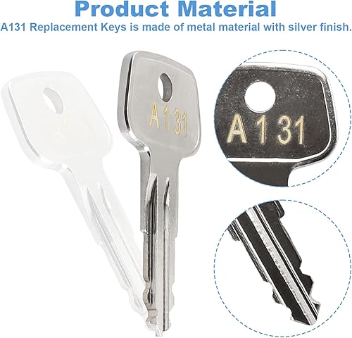 Miniatura 3 de A131 SKS - Llave para portaequipajes de techo, llave de repuesto Yakima, llaves de repuesto para esquí, techo, caja de carga, portaequipajes y