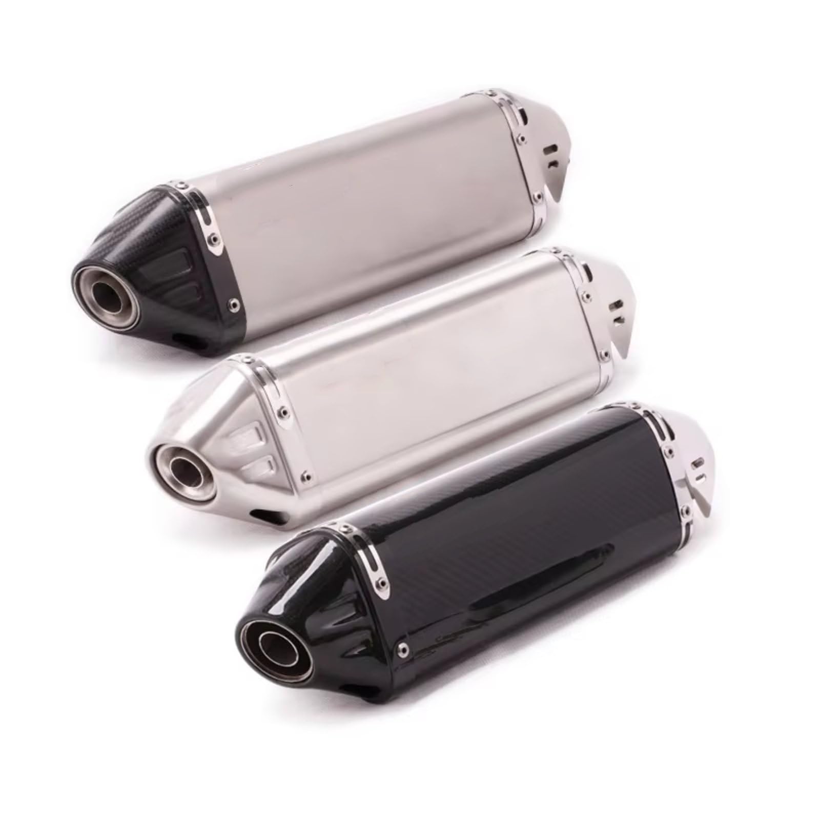 Tubo Decat Moto Compatibile Con PCX125 Per CBR500R 51mm Silenziatore Di Scarico Universale Per Moto Tubo Di Scarico Per Moto DB Killer