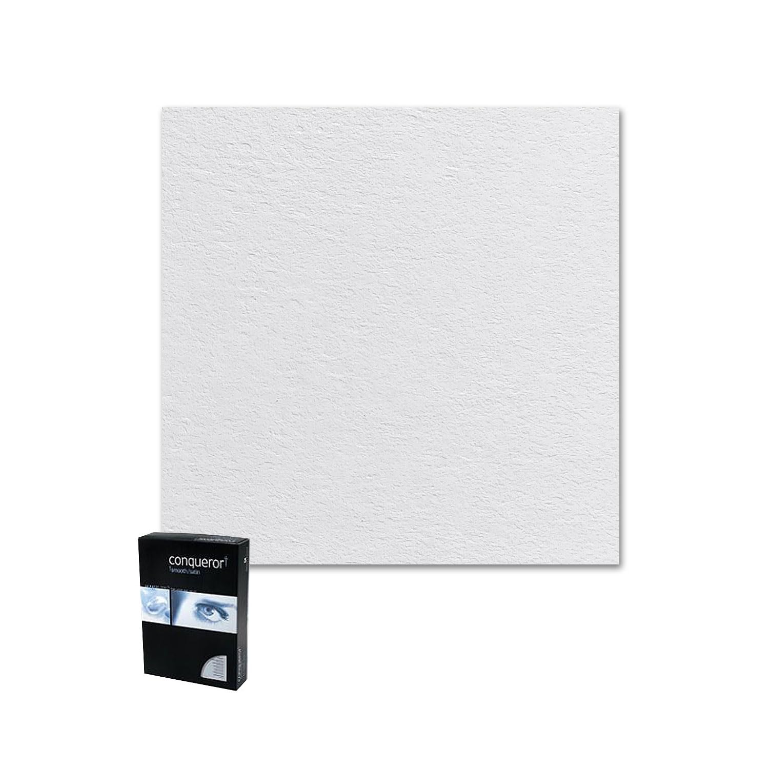 Mailshack Conqueror Premium Paper, A4, 100gsm-220gsm (Diamond White Stone NWM, 160gsm, 150 Sheets) โ image 1