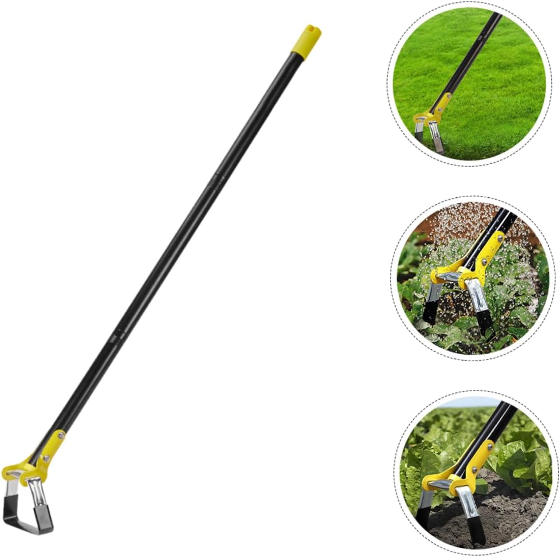 Small Gardening Hoe Manganese Hand Tool for Weeding and Soil Loosening Lightweight and Portable Garden Hand Hoe for Tasks