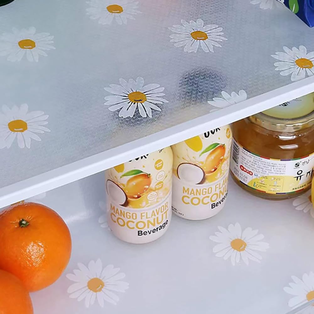 Set 8 Tappetini Frigorifero Antibatterici 45x30 Cm - Eva Antiscivolo Per Cassetti E Mobili - Foto 6