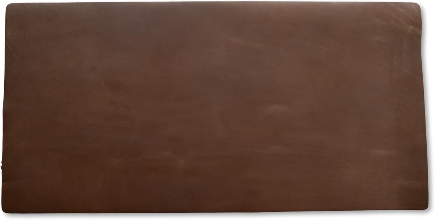Genuine Leather Desk Pad, Office Desk Mat, Large Desk Blotter, Desk Protector, and Mouse Pad – 31.5" x 15.75" (1.8-2.0 mm) Luggage, Waterproof, Premium Quality for Desk Surface Protection and Comfort