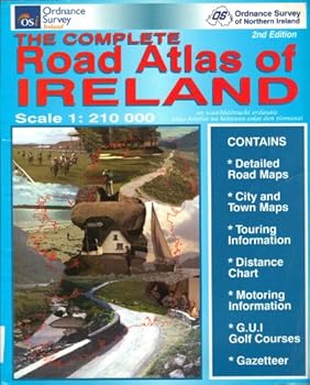 Spiral-bound The Complete Road Atlas of Ireland Book