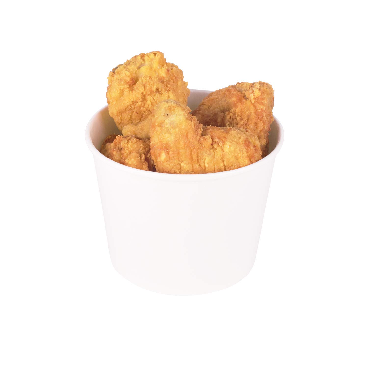 Karat [32oz - 600 ct] Paper Soup Bowls for Hot/ Cold Food - Ideal for Soup, NoodIes, Pasta and Snacks - White (C-KDP32W)