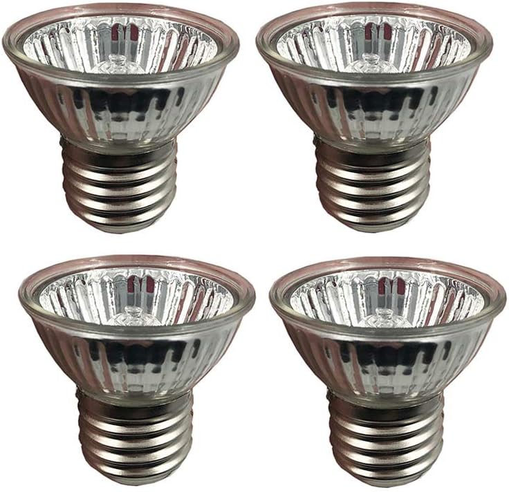 Taysing Dimmable UVA UVB Reptile Heat Lamp Bulb, E26/E27 50 Watt Full Spectrum Sun Light Reptiles. Habitat Lighting & Heat Lamps Holder…