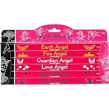 Stamford Incense Sticks Set, Multi-Fragrance, 48 Pieces, for Meditation and Yoga Angel Pink
