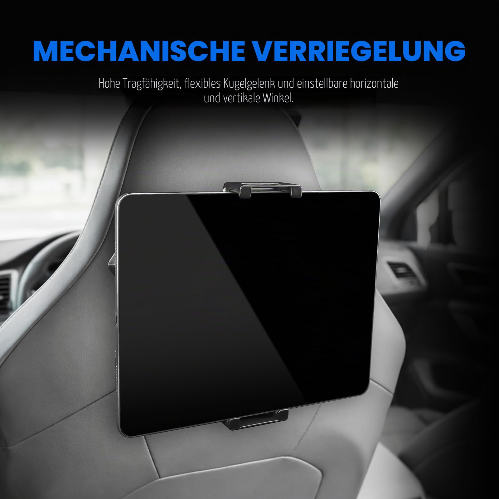KUNGKIC Tablet Halterung Tablet Holder für Cupra Formentor KM7 2021–2024 Cupra Born/Ateca/Leon Ipad Halter Handyhalterung