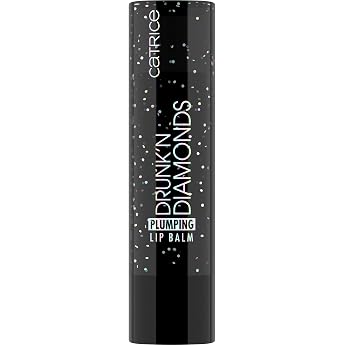Catrice Drunk'n Diamonds Plumping Lip Balm No. 050 Red Moisturising Nourishing Enlargeing Glossy Vegan Paraben-Free No Microplastic Particles Nanoparticles Free Pack of 1 3.5 g