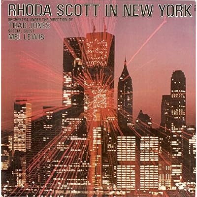 RHODA SCOTT in New York - THAD JONES/MEL LEWIS LP 1976 Barclay