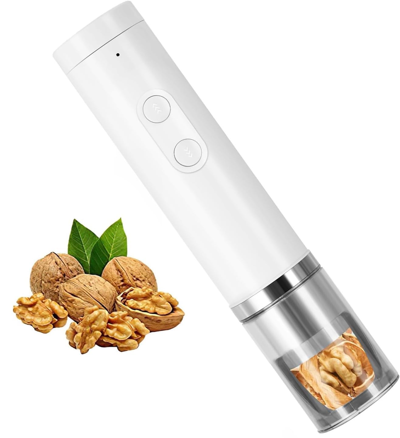 Máquina eléctrica para cascanueces automática antisalpicaduras de almendras y avellanas