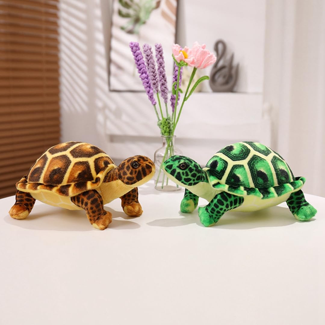 亀 ぬいぐるみ 動物 カメ 抱き枕 かわいい リアル 肌触り良い 寝かしつけ 癒し系 ねむねむ 気持ちい クッション 30cm クリ