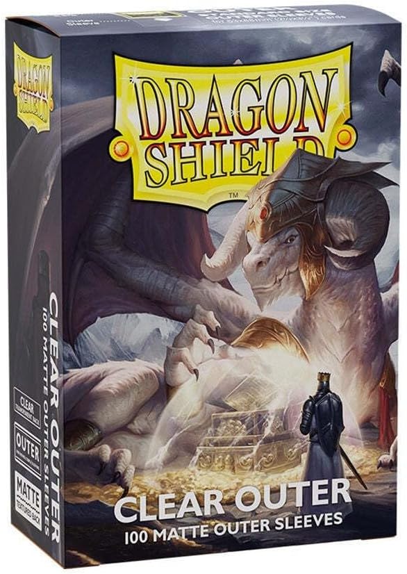Miniatura 2 de Dragon Shield  Fundas exteriores mate transparentes  100 unidades - Fundas TCG premium suaves y resistentes  Compatibles con Pokemon, Flesh & Blood,