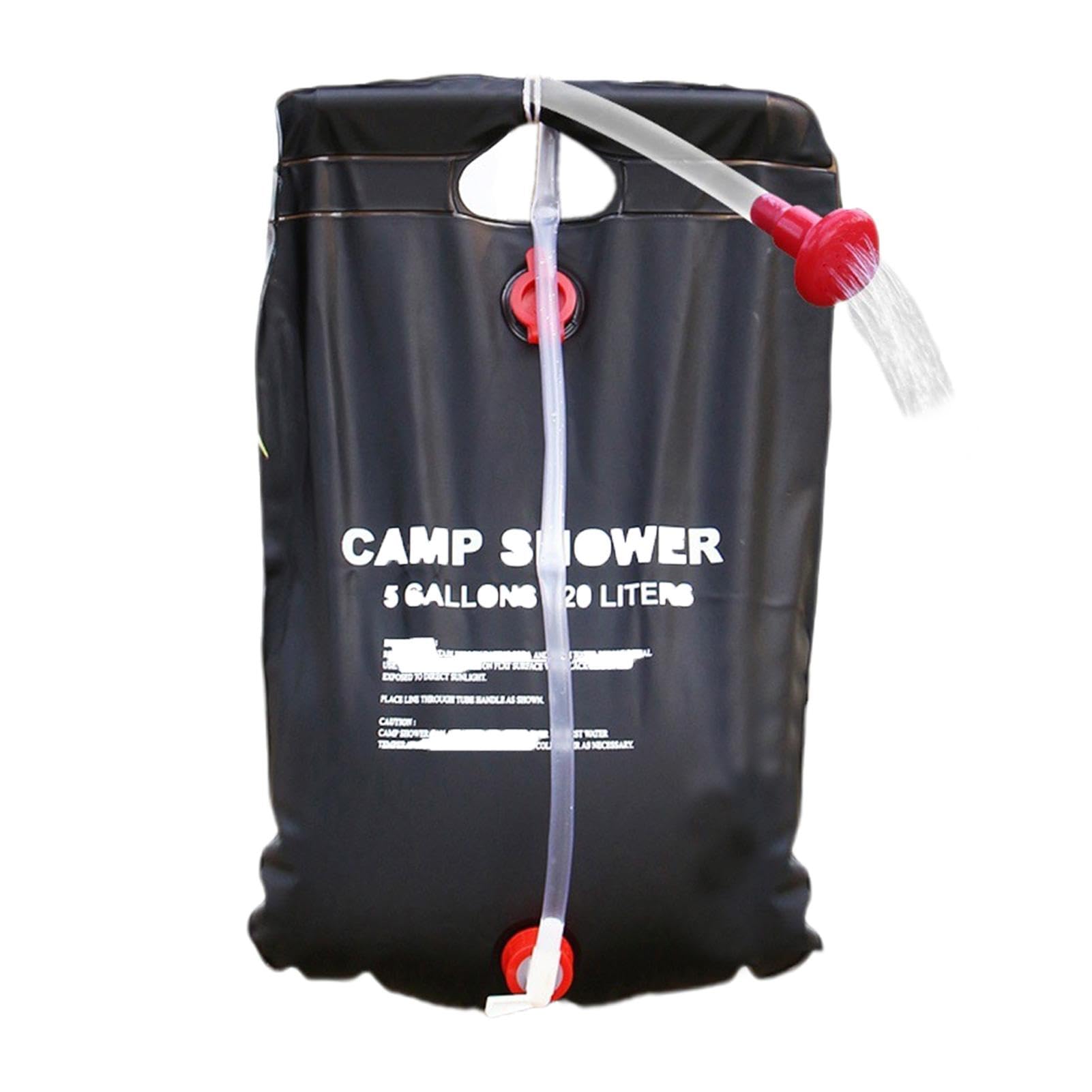Shower Water Storage Bag - 20L Outdoor Shower Bath Water Bag | Camping Shower Bag | Outdoor Bath Water Bag | Large Capacity Water Storage Bag for Fishing | Swimming | Rafting, Camping, and Hiking