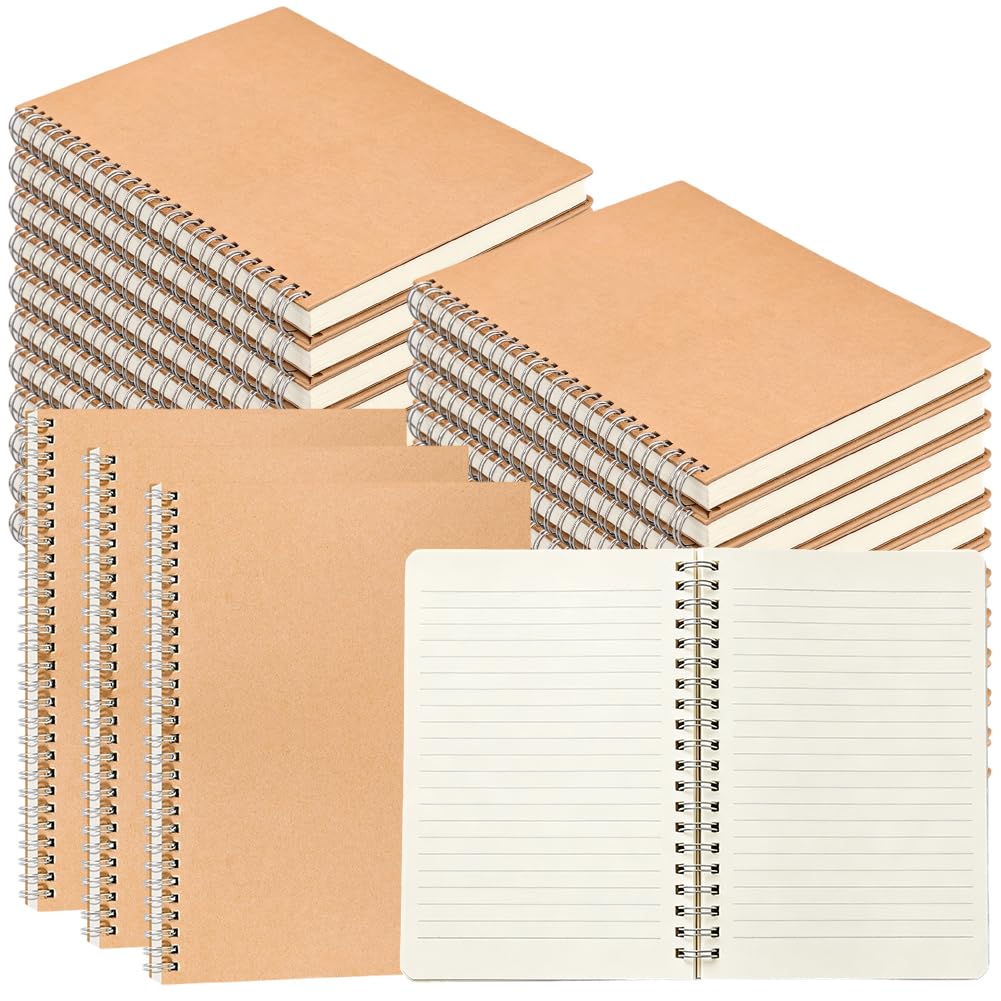 CREATCABIN 30 confezione Quaderni A Spirale A5 diario Copertina Rigida