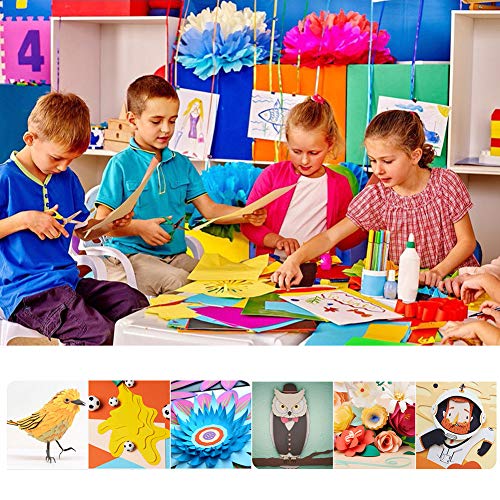 Miniatura 8 de Cartulina De Colores A4, 100 Unidades, 230 G, 20 Colores Variados, Papel De Origami, Manualidades Y Decoración, Papel De Dibujo Y Corte, 297 X 210 Mm