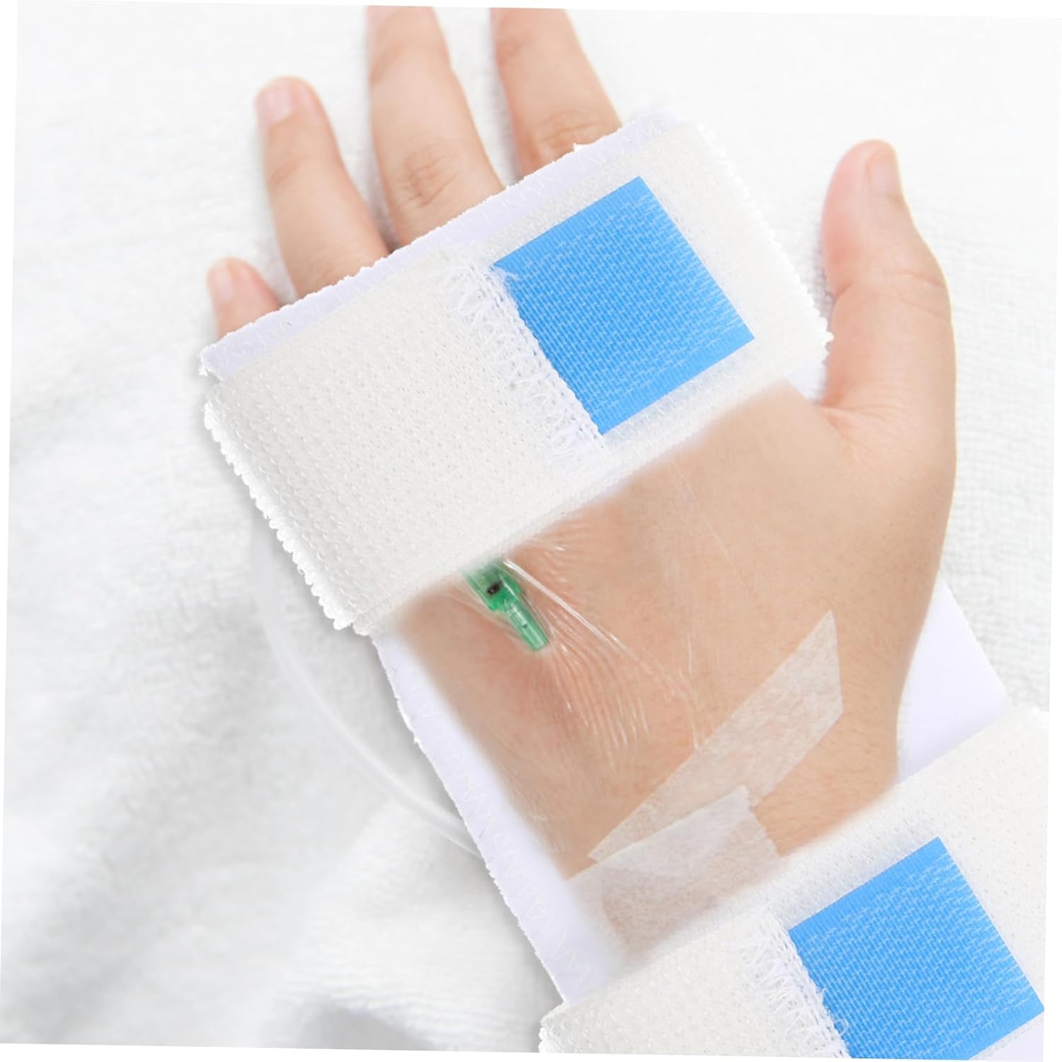 Alipis Infusion Board Fixator Versatile Needle Fixing Band for Arm Tool for Infusion Stability Material White Color