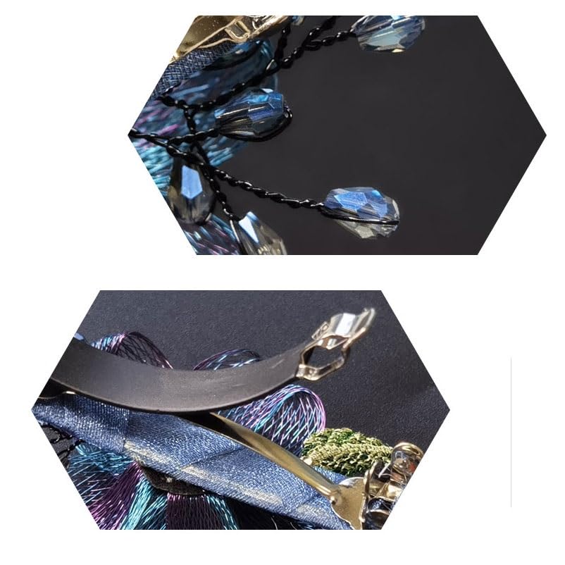 High End Hair AccessoriesCopper Wire Clips Mom Headwear Ponytail Spring image 5