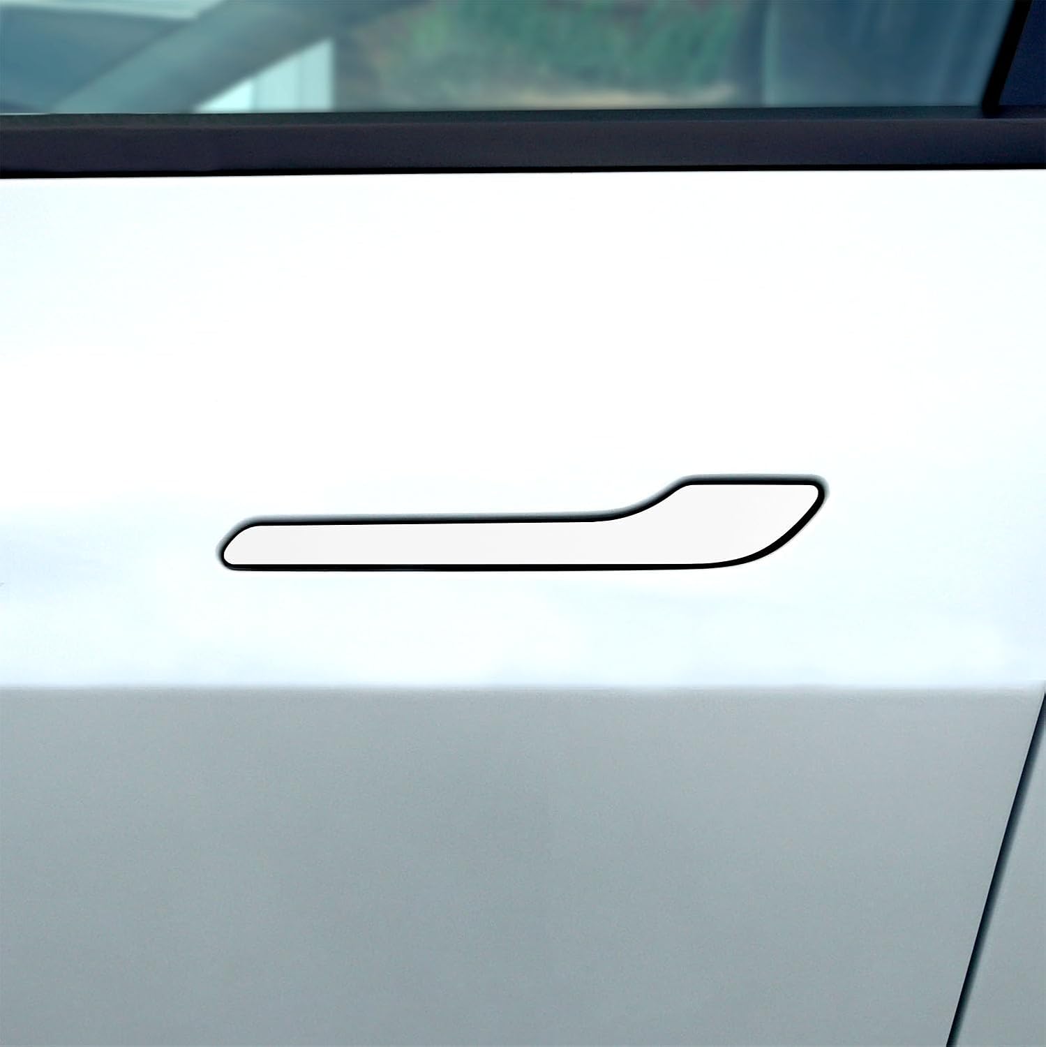 Tesla Model 3 / Model Y Door Handle Wrap (Satin White)