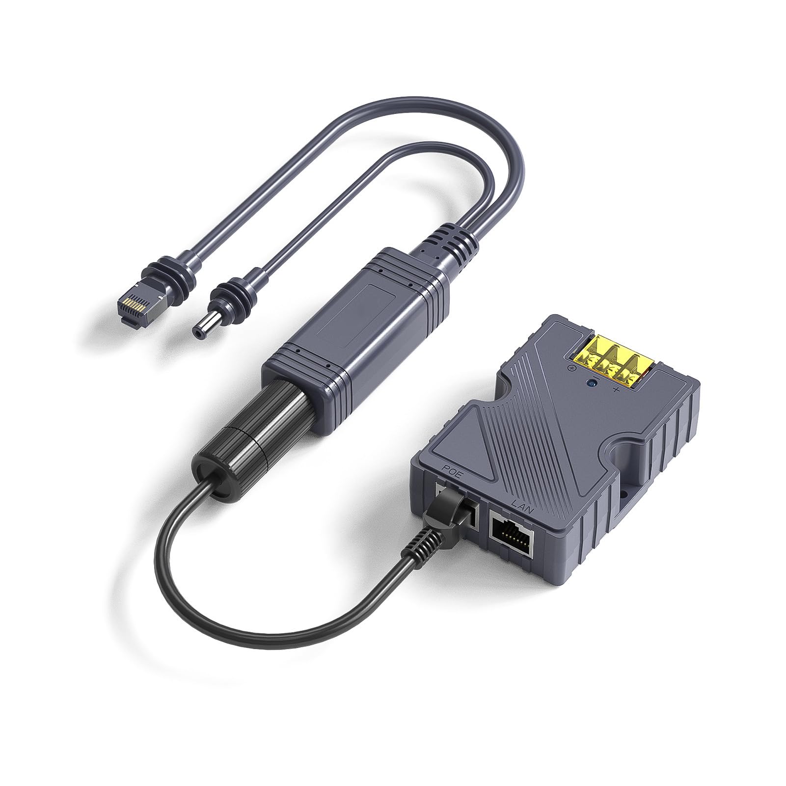 Qcwwy 100W POE Ethernet Qui Relie la Conception de L'isolation Multiple à la Transmission et aux Données de Puissance Stable à la Transmission de la Vidéo Réelle et à la Manipulation de Grandes