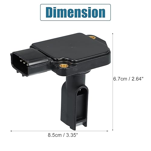 Miniatura 7 de X AUTOHAUX 22680-5J000 Medidor de sensor de flujo de aire masivo MAF para Nissan Pathfinder 1998-2000 3.3L V6 para Ford para Mustang 2001-2004