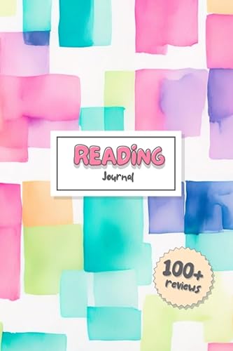 Reading Log Journal for Book Lovers | Bookish Gift for Readers | Journals for Tracking Reviews, Quotes and Notes: 200 pages, 100 reviews (2 pages per review)