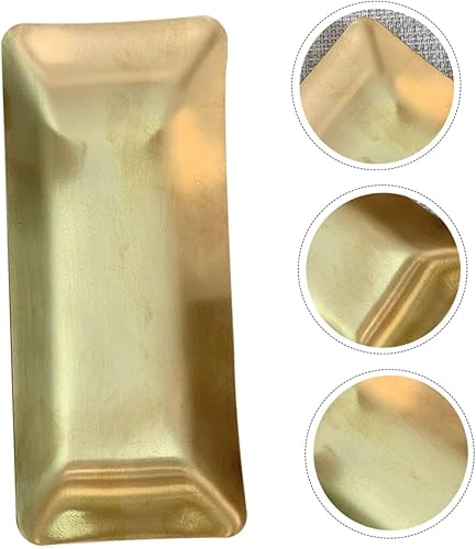 Miniatura 2 de Cabilock 1 bandeja de joyería de acero inoxidable 304, oro