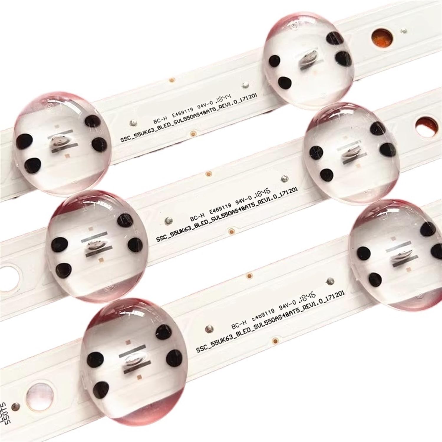 LED Backlight Strip Compatible with 55UK6350PSC 55UK6300YVB 55UK6200PLA 55UK6200 55UK6350 55UK6350PUC 55UK6550 55UK6550PUB 55UK6300PJF