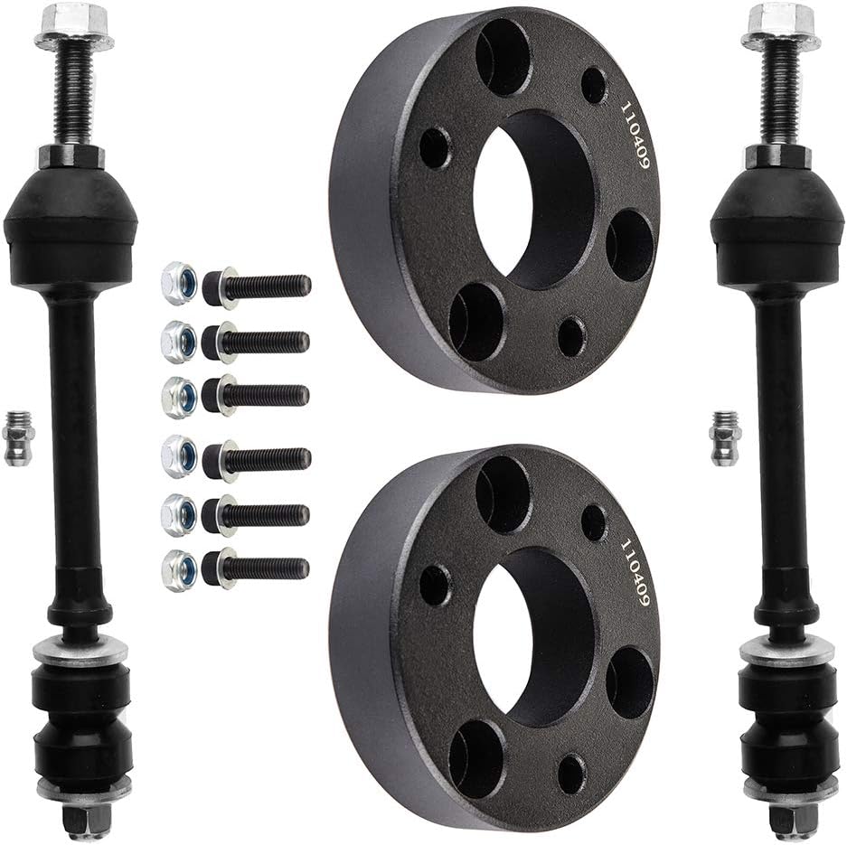 SCITOO 4pcs Suspension Kit Fit 2006-2009 For Dodge Dakota - 2" Leveling Lift Kit, Sway Bar Link