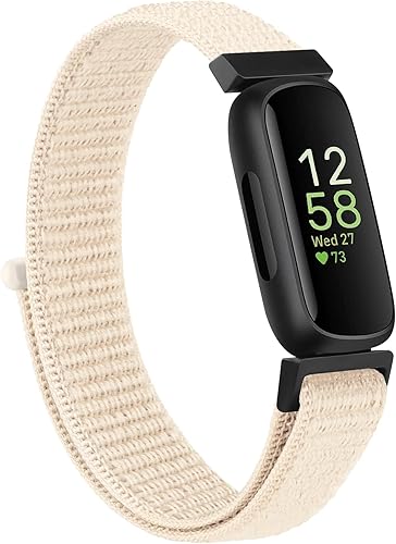 Correa de nailon para Fitbit Inspire 3 bandas para mujeres y hombres, correa deportiva de repuesto compatible con Fitbit Inspire 3 Smartwatch