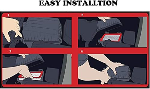 Miniatura 6 de MIKKUPPA KQ126 (CA10497) Filtro de aire de motor prémium para Mitsubishi Lancer 2008-2015, Outlander 2007-2013 - Reemplazo 1500A023