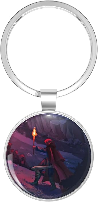 Anime Wallpaper #7 Key Chain Stainless Steel Keychain with Ring