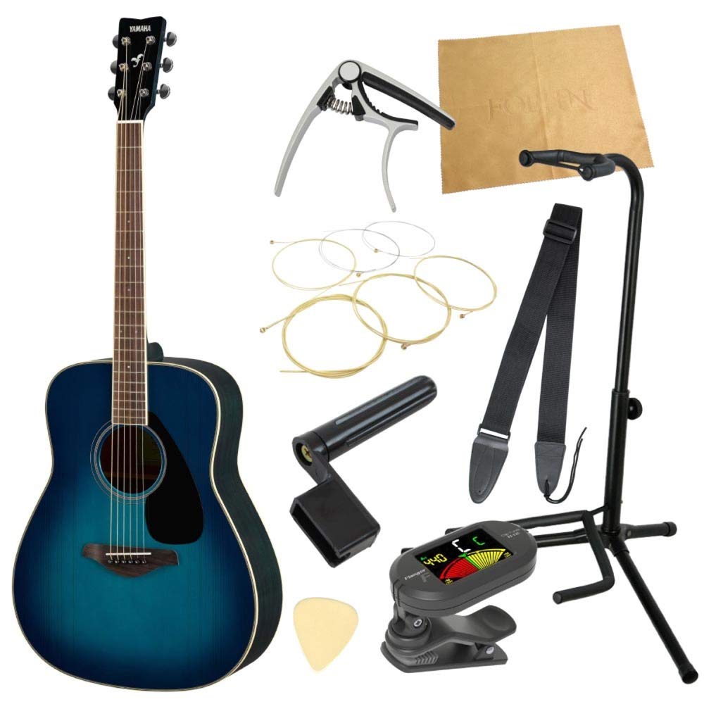 YAMAHA FG820 アコースティックギター スタンド付き Amazon.co.jp: ヤマハから始める！大人のアコギ入門セット YAMAHA