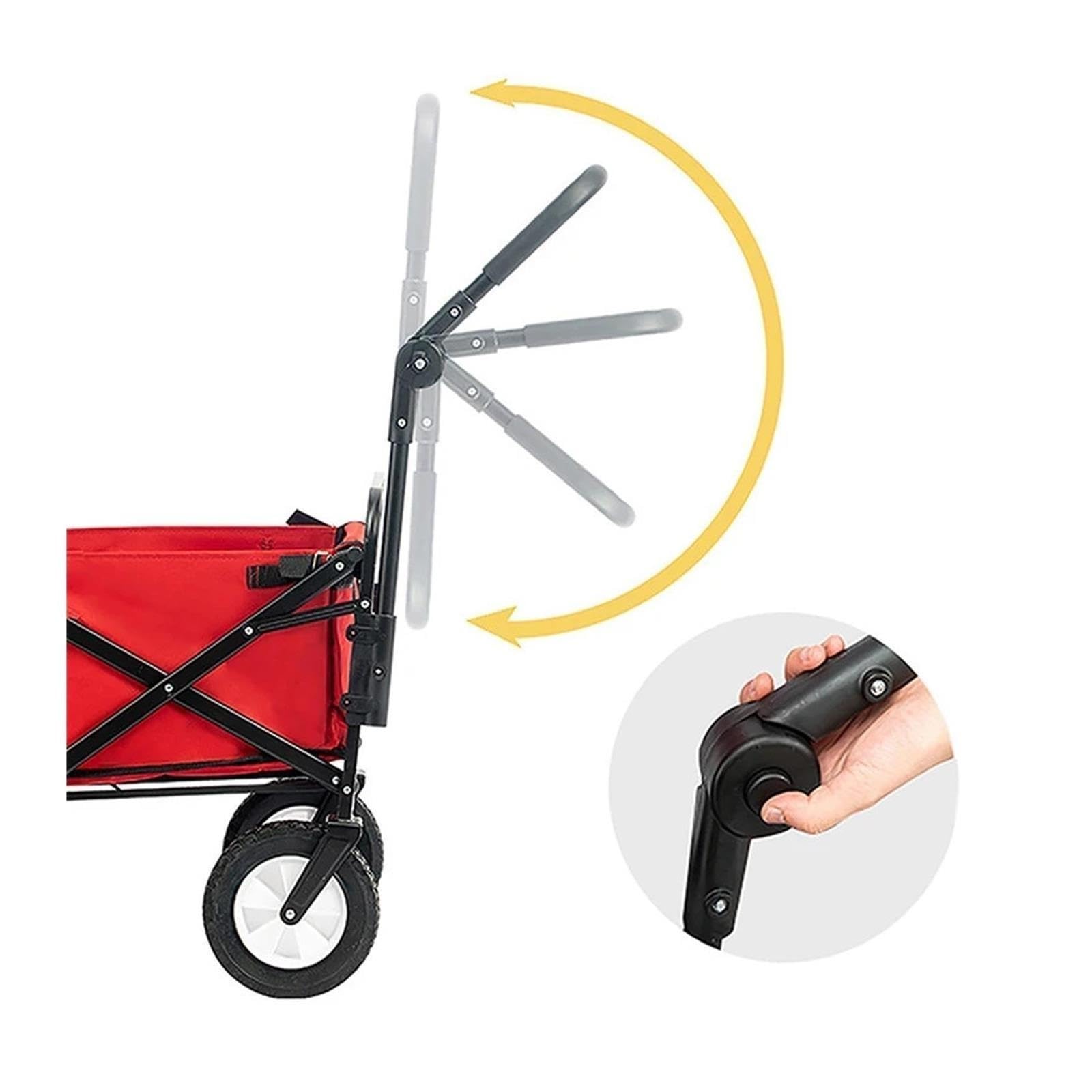 Asa Telescópica Asa de Empuje for Carrito Plegable