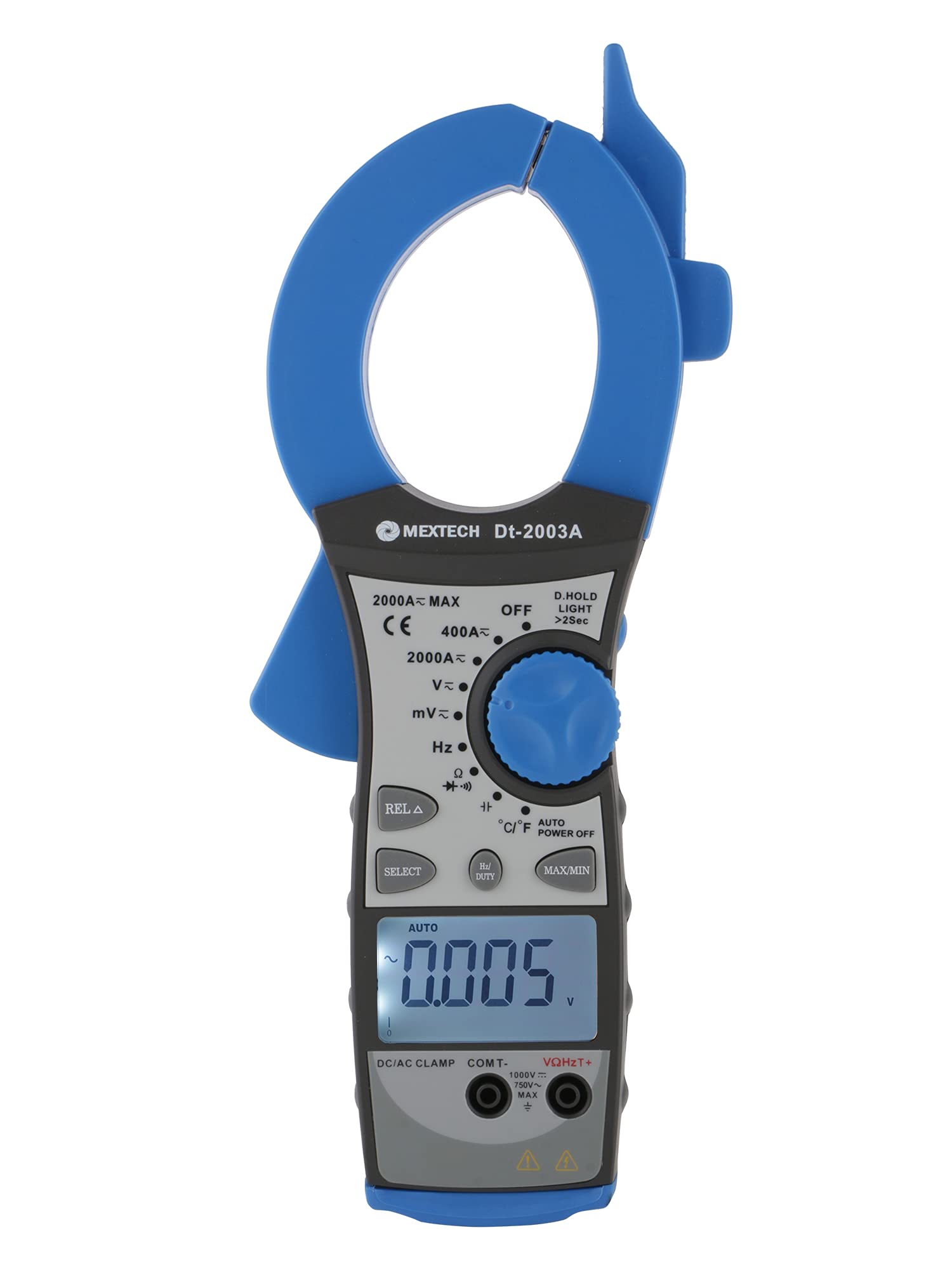 Mextech DT-2003A 2000A AC/DC 3¾ Digits Digital Clamp Meter 6000 Counts (B07FLD5QP4) Amazon Price History, Amazon Price Tracker