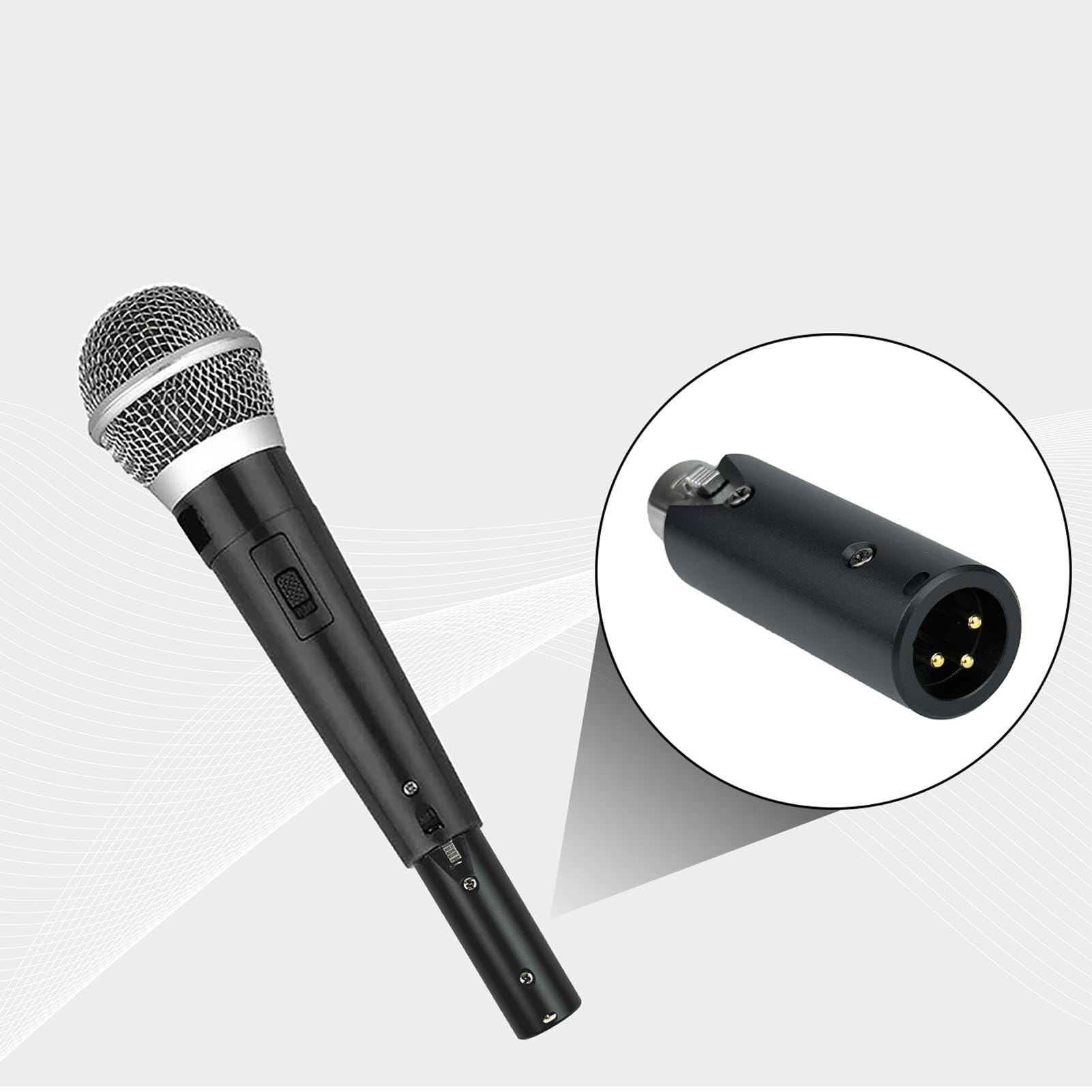 Amplificador de Preamplificador de Micrófono en Línea Profesional de 35dB para Micrófonos Dinámicos, Amplificador de Ganancia de Potencia Fantasma de 48V de Ruido Ultra bajo