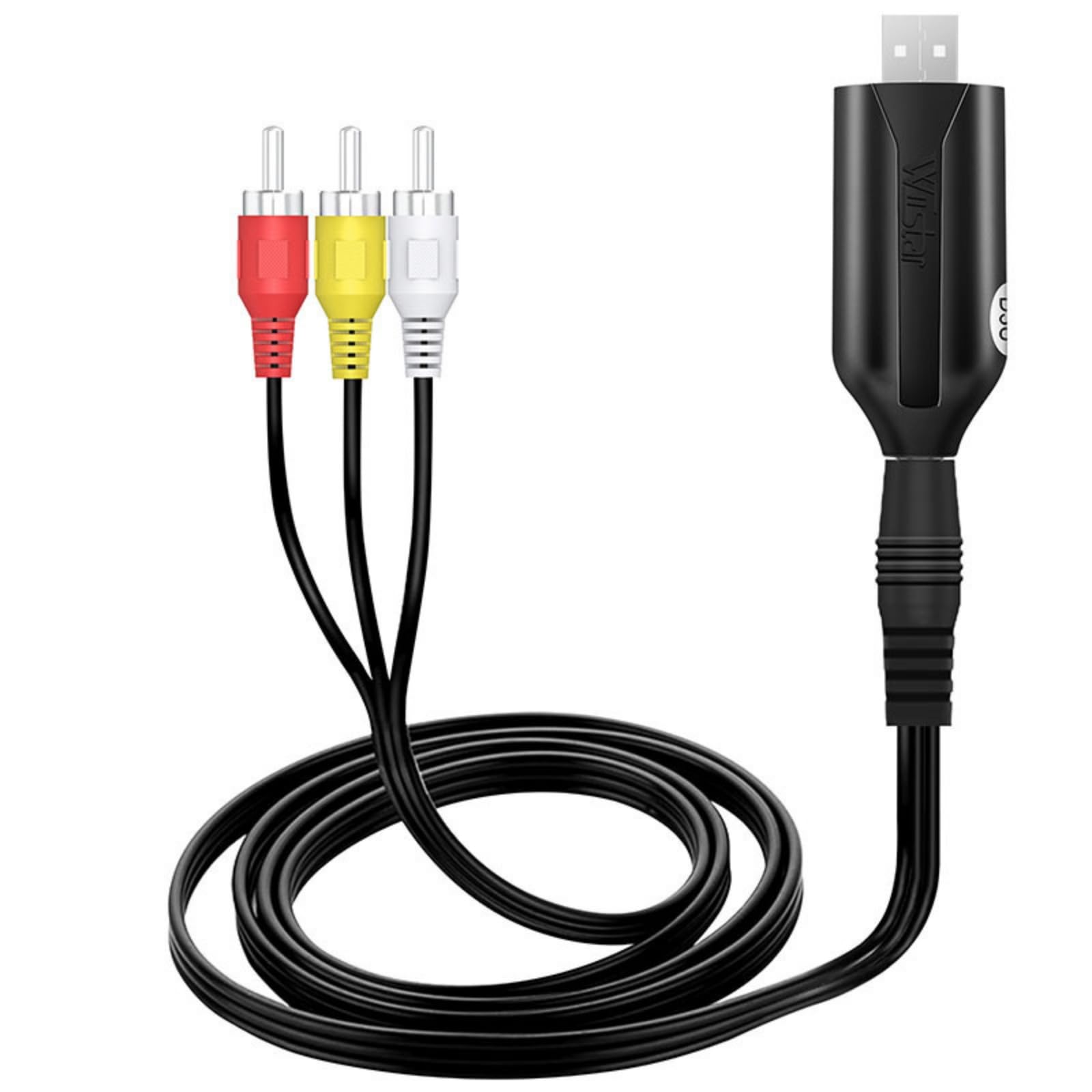 USB 2.0 Footage Record Adapter Composite Audio and Video Input Analog Footage Record Adapter Plug and Play VHS to USB Converter, USB 20 Video Capture-image-46
