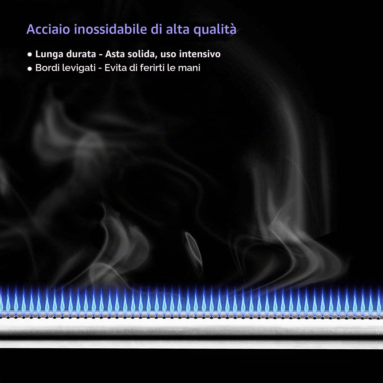 GFTIME 3 bruciatori universali Charbroil, Napoleon, Landmann, Enders, Barbecook, Tepro, Taino, Proficook, bruciatori regolabili in acciaio inox, accessori